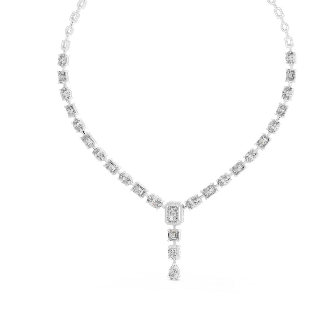 Sapphire Cascade Necklace