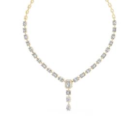 Sapphire Cascade Necklace