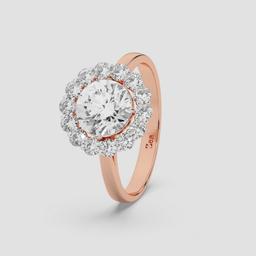 Sapphire Halo Radiance