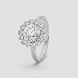 Sapphire Halo Radiance