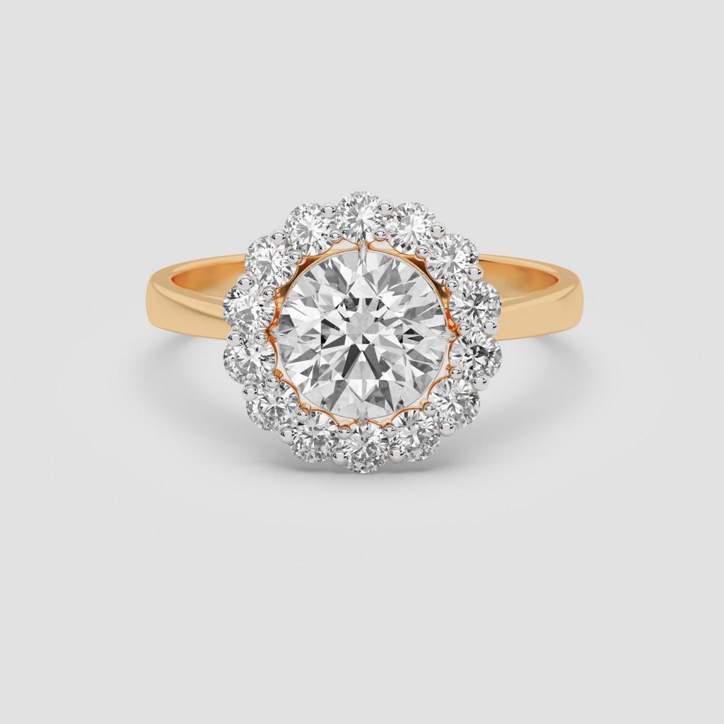 Sapphire Halo Radiance