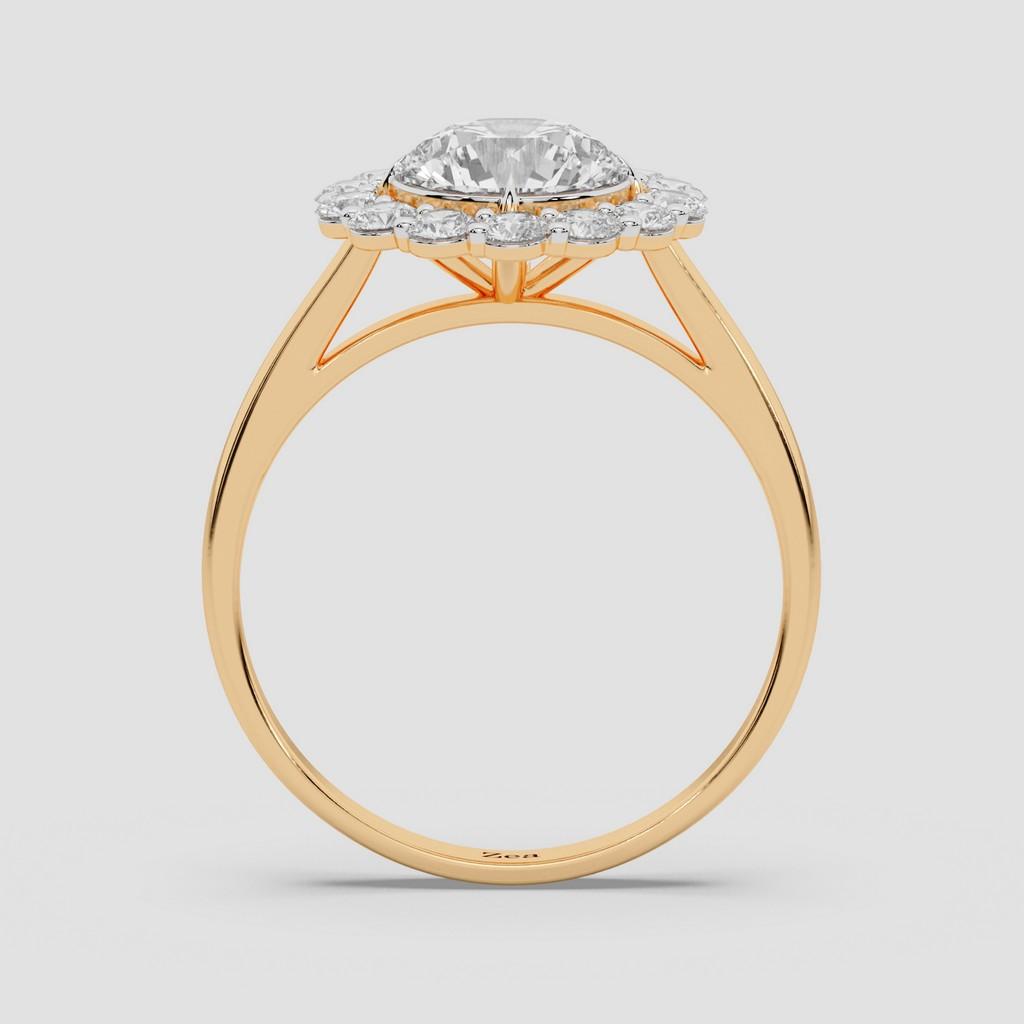 Sapphire Halo Radiance