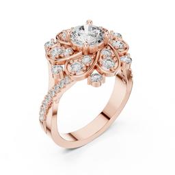Sculpted Bloom Ring