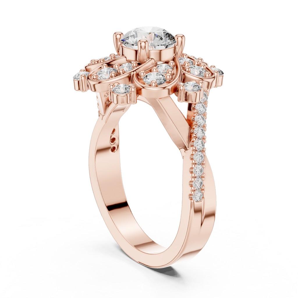 Sculpted Bloom Ring