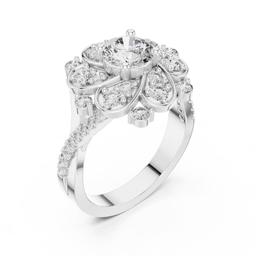Sculpted Bloom Ring