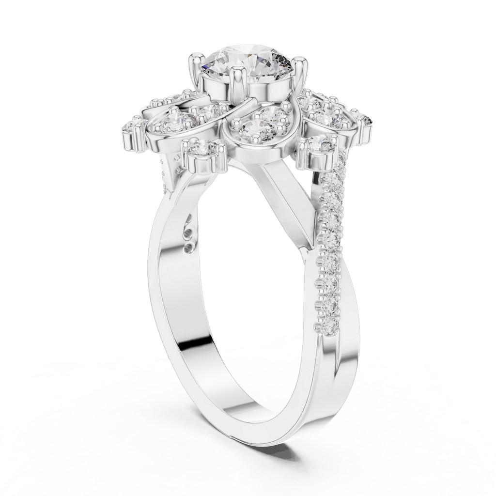 Sculpted Bloom Ring