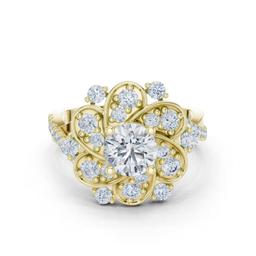 Sculpted Bloom Ring