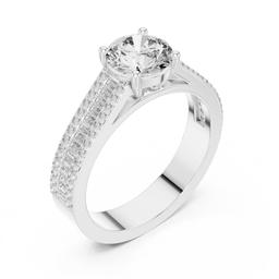 Sculpted Brilliance Ring