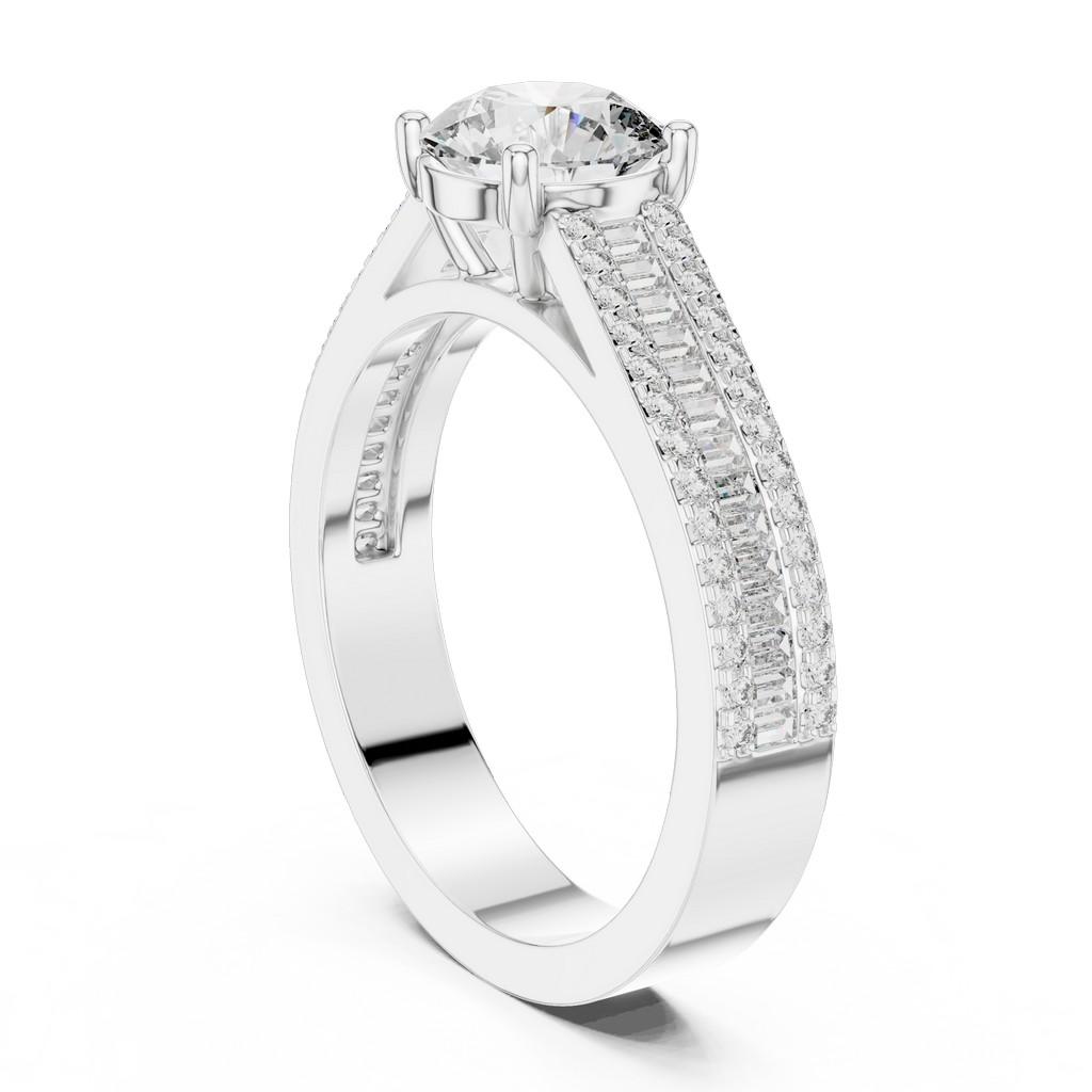 Sculpted Brilliance Ring