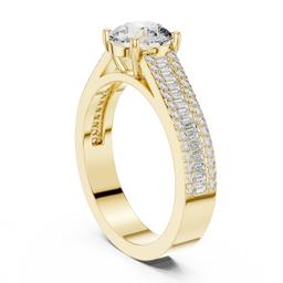 Sculpted Brilliance Ring