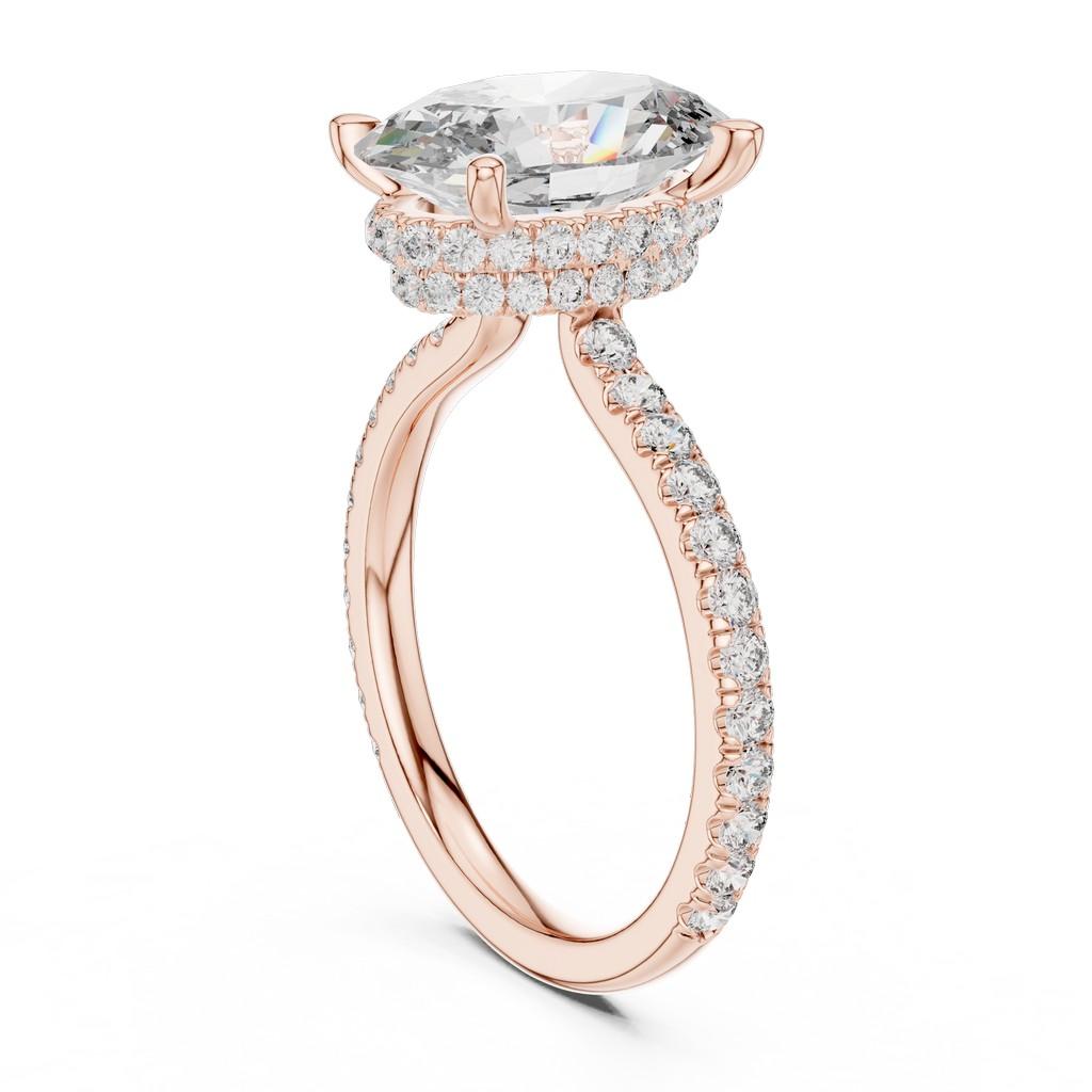 Sculpted Luminence Ring