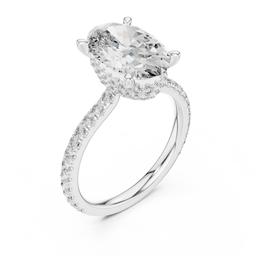 Sculpted Luminence Ring