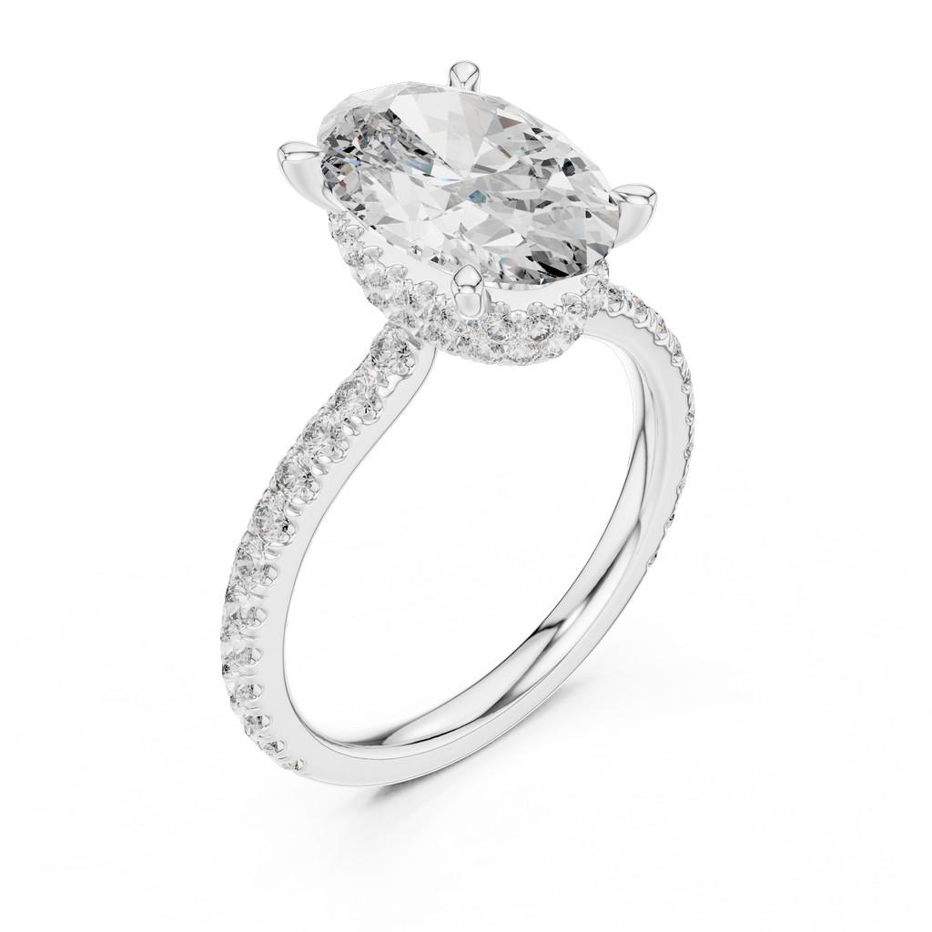 Sculpted Luminence Ring