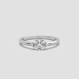 Seraphic Oval Solitaire