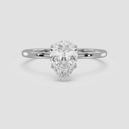 Solitaire Pear Romance