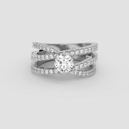 Spiraling Radiance Ring