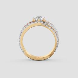 Spiraling Radiance Ring