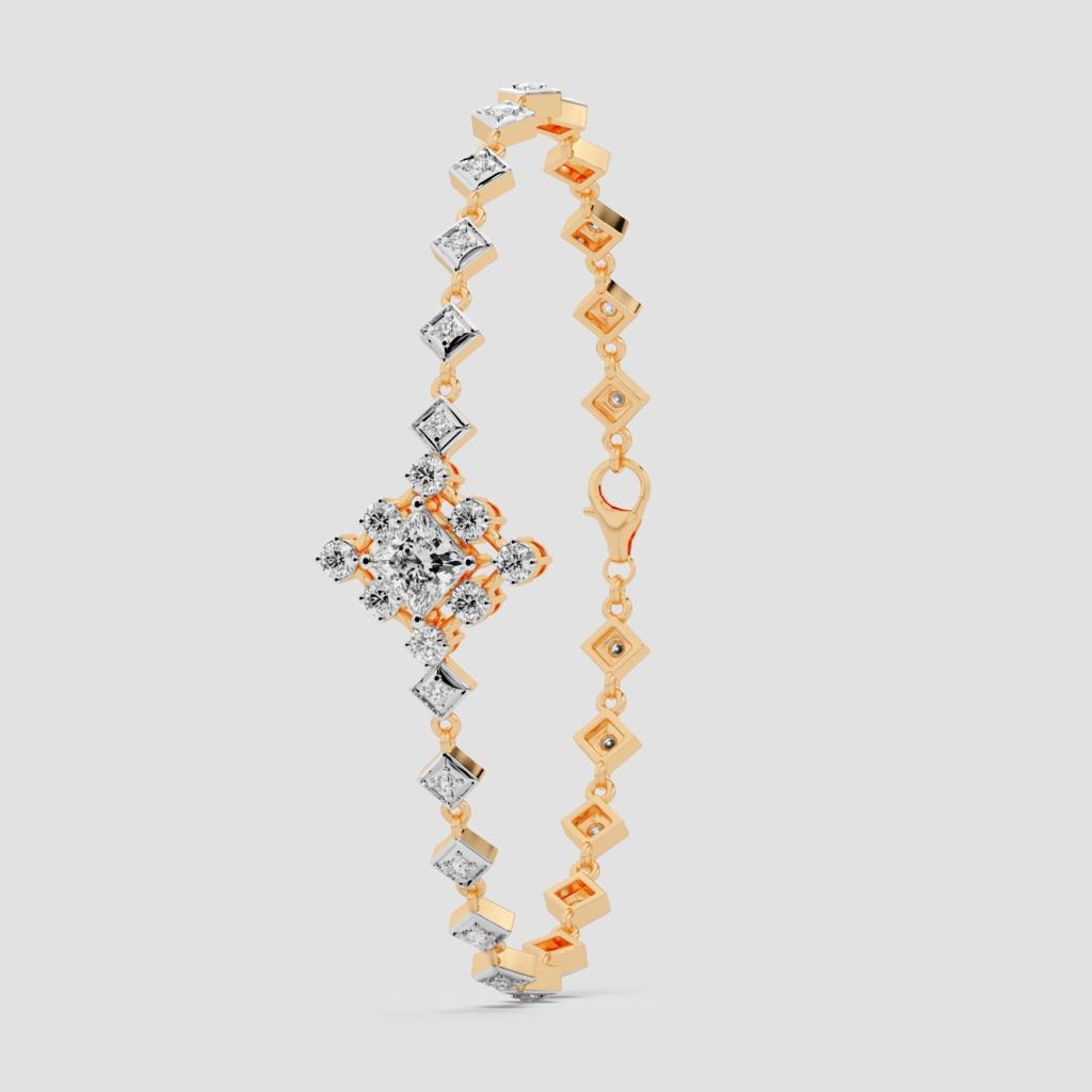 Swara Princess Diamond Rhythmic Bracelet