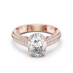 Tejasvi Oval Solitaire Ring