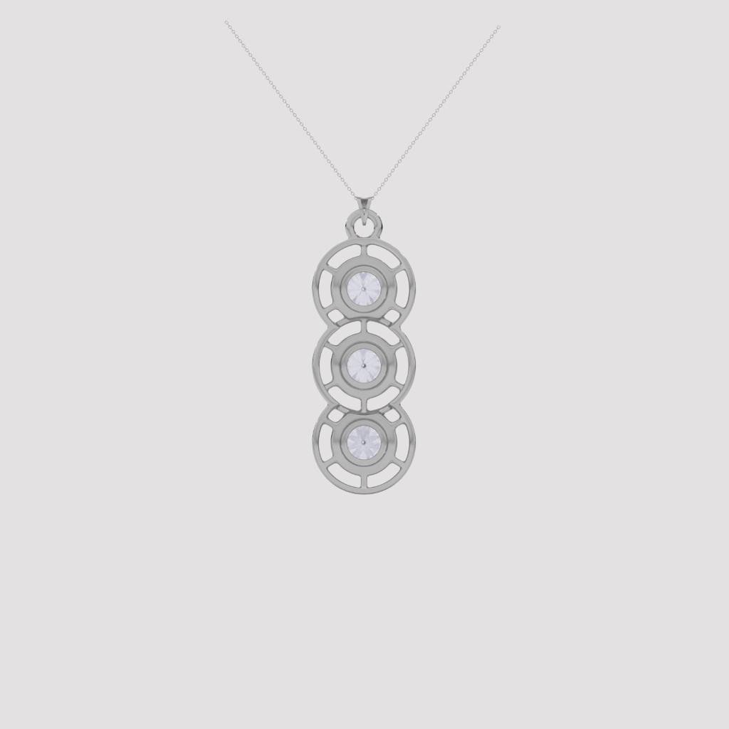 Triple Circle Pendant