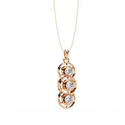 Triveni Solitaire Pendant