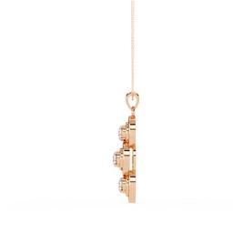 Triveni Solitaire Pendant
