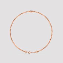 Twisted Rope Diamond Bracelet