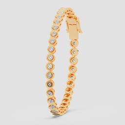 Zyra Bezel Diamond Bracelet