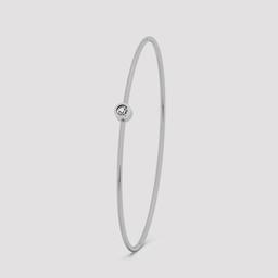 Zyra Round Diamond Bangle