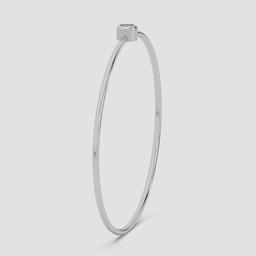 Zyra Round Diamond Bangle