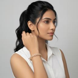 Floral Cluster Diamond Bracelet